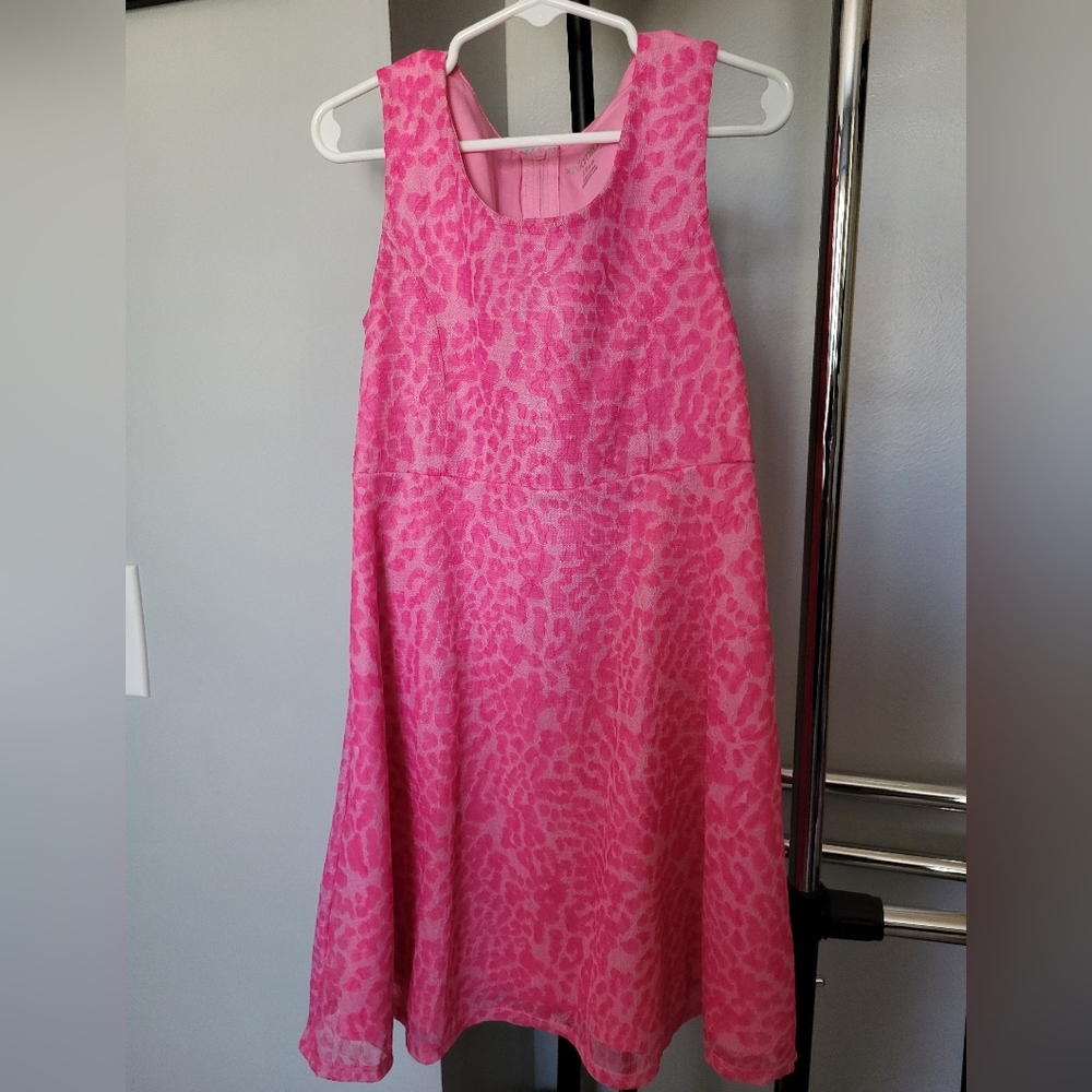 Girls pink dress